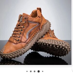 Xiu Xian Casual Shoes Flat Outdoor Non-Slip Wear-Resistant Moccasin Sneakers 9.5